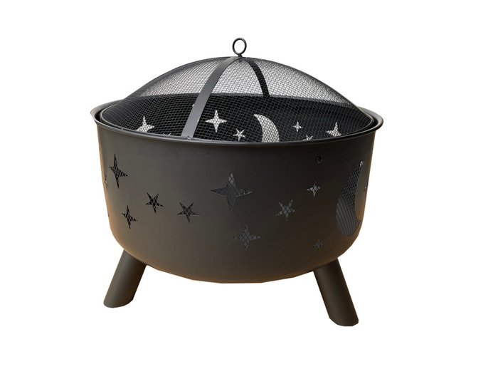 Eldstad Utomhus Moon & Star Ø60 cm Svart Greenhand